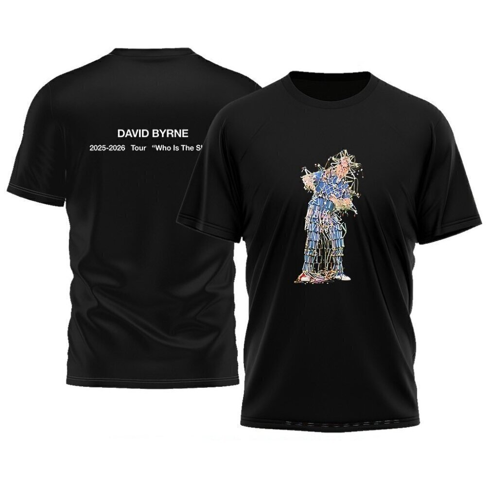 David Byrne 2026 Tour Who Is The Sky Unisex T Shirt . - Picture 1 of 4